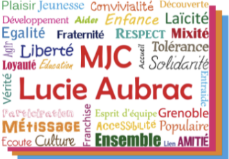 Logo MJC Lucie Aubrac